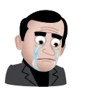 😭-The Office, Telegram Sticker