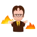 🤷‍♂️-The Office, Telegram Sticker