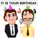 🥳-The Office, Telegram Sticker