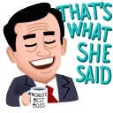 😂-The Office, Telegram Sticker