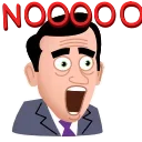 😫-The Office, Telegram Sticker