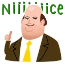👍-The Office, Telegram Sticker
