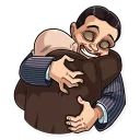 🤗-The Addams Family, Telegram Sticker
