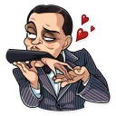 😘-The Addams Family, Telegram Sticker