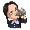 😵-The Addams Family, Telegram Sticker