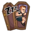 😴-The Addams Family, Telegram Sticker