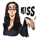☺️-The Addams Family, Telegram Sticker
