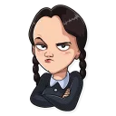 😒-The Addams Family, Telegram Sticker
