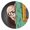 😮-The Addams Family, Telegram Sticker