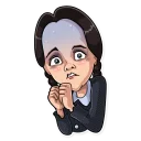 😰-The Addams Family, Telegram Sticker