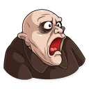 😨-The Addams Family, Telegram Sticker