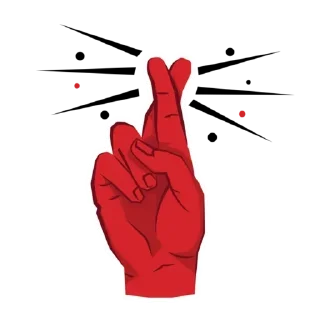 🤞-@Theatre_Of_Dream, Telegram Sticker