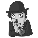 😥-Cinema Male Heroes, Telegram Sticker