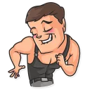 💃-Cinema Male Heroes, Telegram Sticker