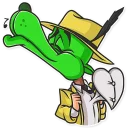 😻-Cinema Male Heroes, Telegram Sticker