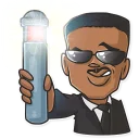 🚨-Cinema Male Heroes, Telegram Sticker