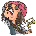 😩-Cinema Male Heroes, Telegram Sticker