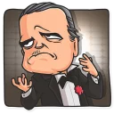 😣-Cinema Male Heroes, Telegram Sticker