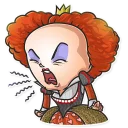 😡-Cinema Female Heroes, Telegram Sticker