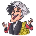😈-Cinema Female Heroes, Telegram Sticker