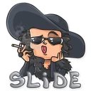 🚬-Cinema Female Heroes, Telegram Sticker