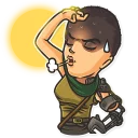 😓-Cinema Female Heroes, Telegram Sticker