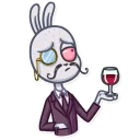🍷-Not Your Bunny, Telegram Sticker
