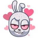 ❤-Not Your Bunny, Telegram Sticker