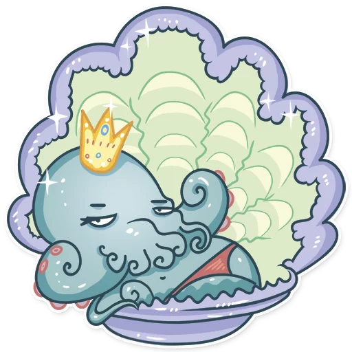 Cthulhu calls, telegram sticker
