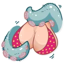 👙-Cthulhu calls, Telegram Sticker