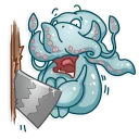 😱-Cthulhu calls, Telegram Sticker