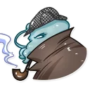 🕵-Cthulhu calls, Telegram Sticker