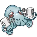 😲-Cthulhu calls, Telegram Sticker