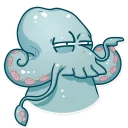 😑-Cthulhu calls, Telegram Sticker