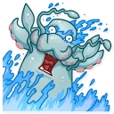 🌊-Cthulhu calls, Telegram Sticker