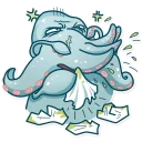 😷-Cthulhu calls, Telegram Sticker