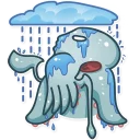 ☁-Cthulhu calls, Telegram Sticker
