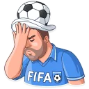 🤦‍♂️-Football Fan, Telegram Sticker
