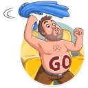 😗-Football Fan, Telegram Sticker