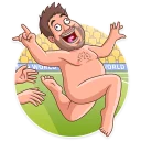 😜-Football Fan, Telegram Sticker