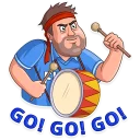 😤-Football Fan, Telegram Sticker