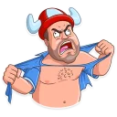 😡-Football Fan, Telegram Sticker