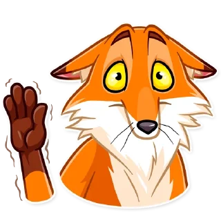 😶-What Does The Fox Say, Telegram Sticker
