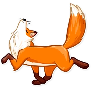 🚶‍♂️-What Does The Fox Say, Telegram Sticker