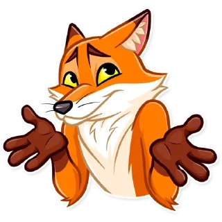 🤷‍♂️-What Does The Fox Say, Telegram Sticker