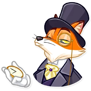 🧐-What Does The Fox Say, Telegram Sticker