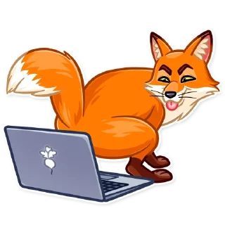 😛-What Does The Fox Say, Telegram Sticker