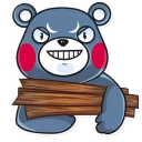 😈-Kumamon, Telegram Sticker