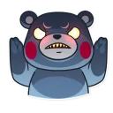 😈-Kumamon, Telegram Sticker