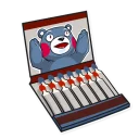 🔥-Kumamon, Telegram Sticker